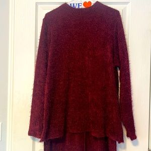 Lane Bryant - beautiful burgundy sweater. 18/20. Fits like a 16. NWT.